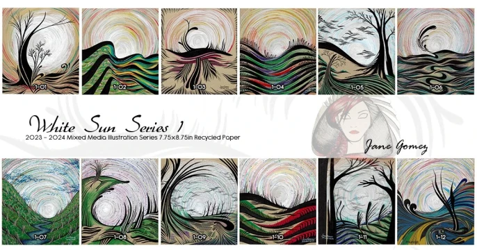 white-sun-illustration-series-1