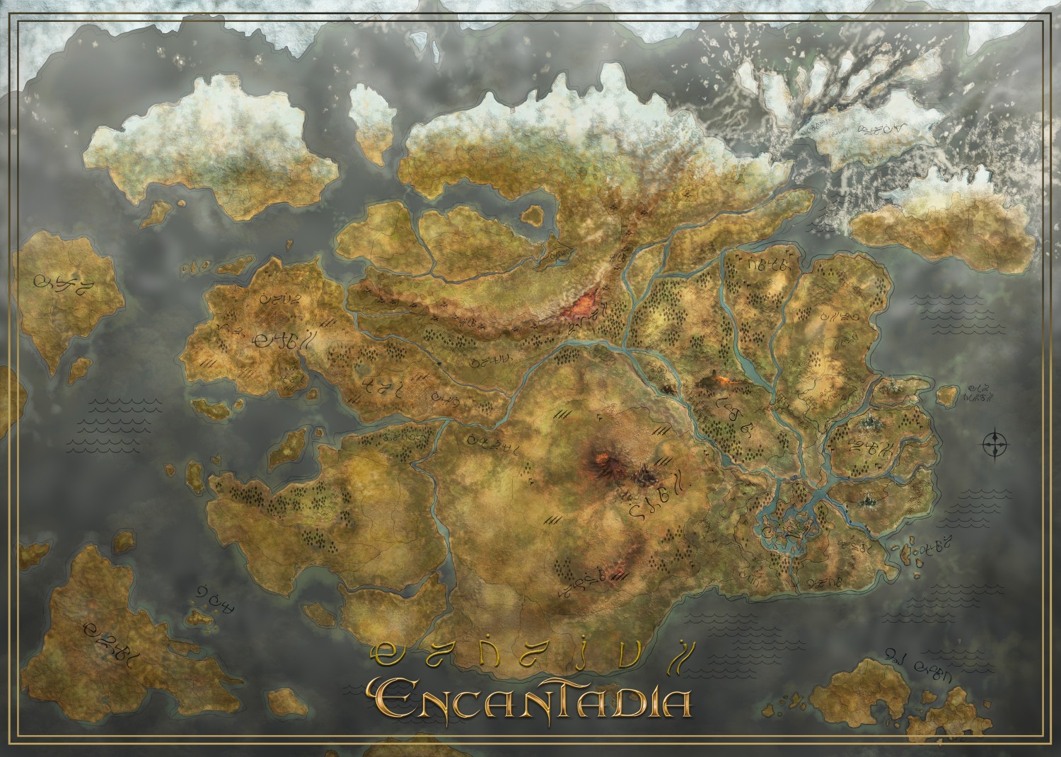 Updated Map with defined locations