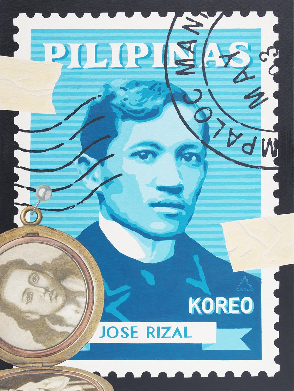PThe Different Stamp Artworks by Carlo Tanseco