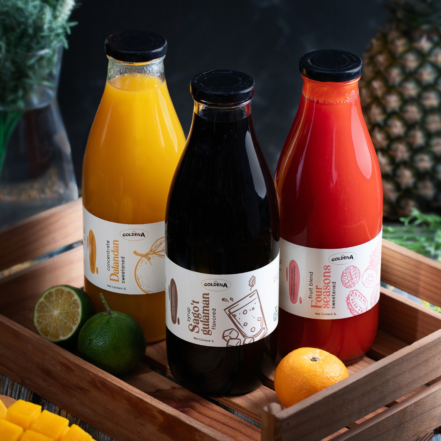 Golden A x Landers Fruit & Tea Concentrates