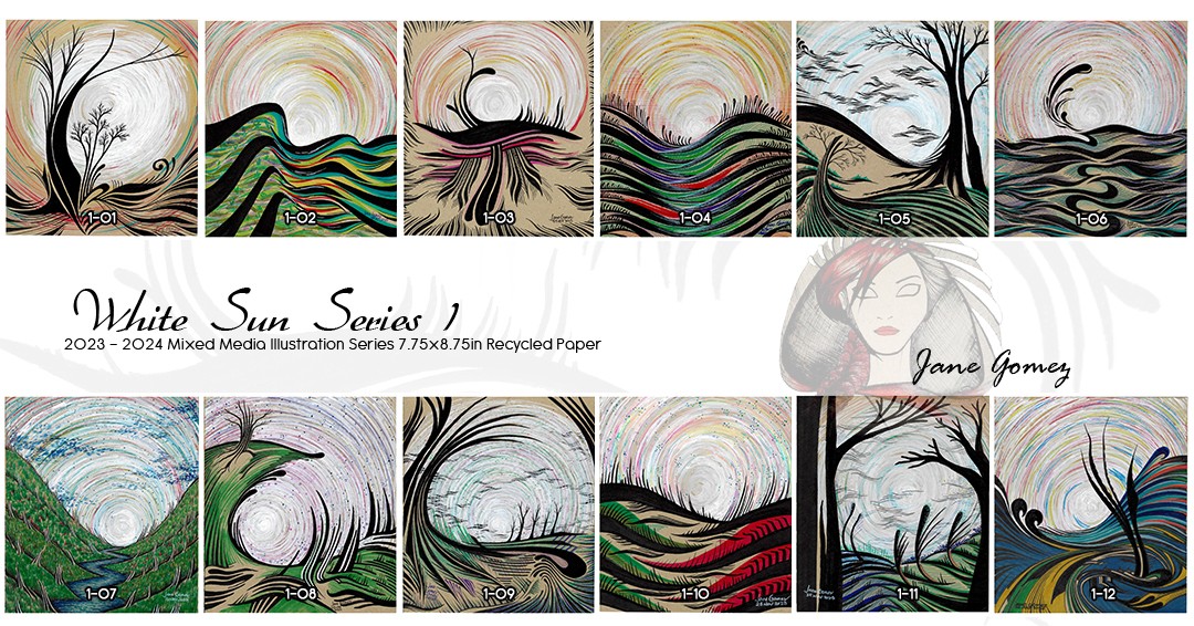 white-sun-illustration-series-1