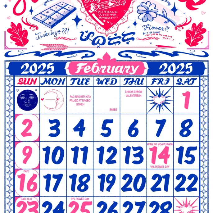 2025 Lloydiecat FEB Calendar