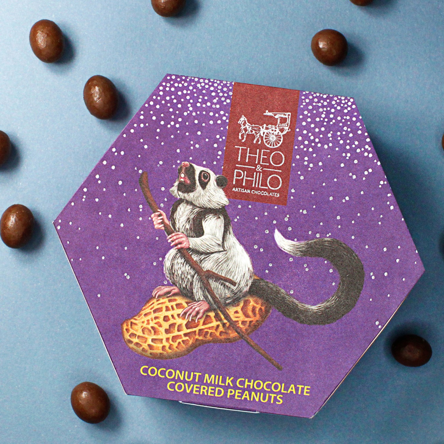 Theo & Philo: Coconut Milk Chocolate Covered Peanuts