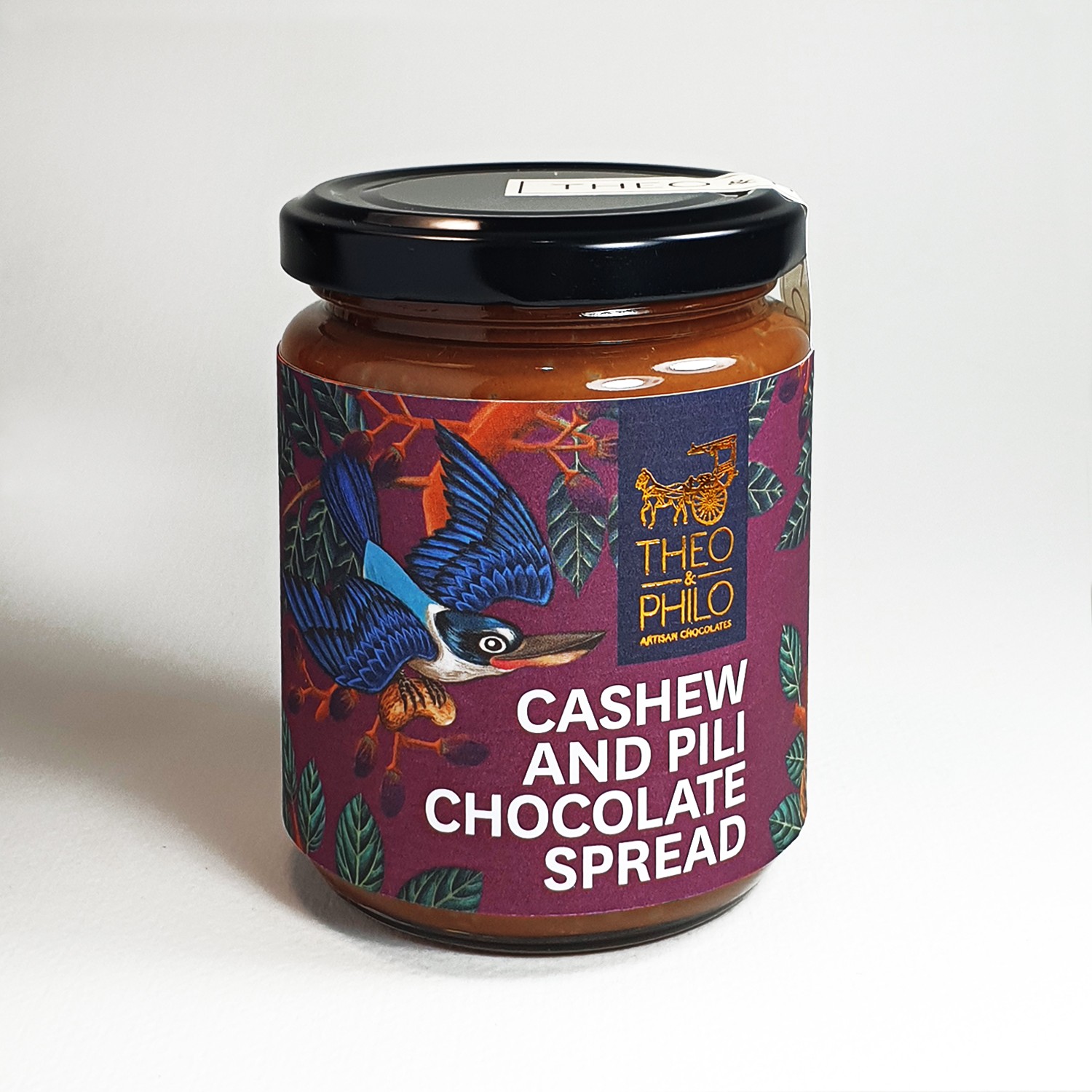 Theo & Philo: Cashew and Pili Chocolate Spread.