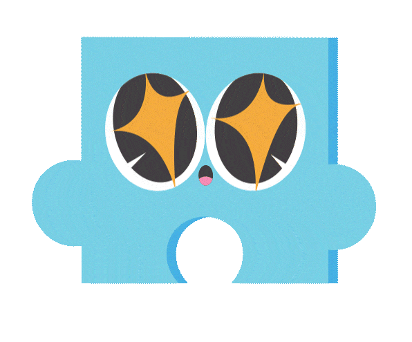 Cute floating character